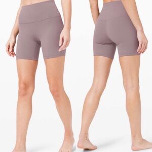 Lululemon Align Super High Rise Short 
Violet Verbena